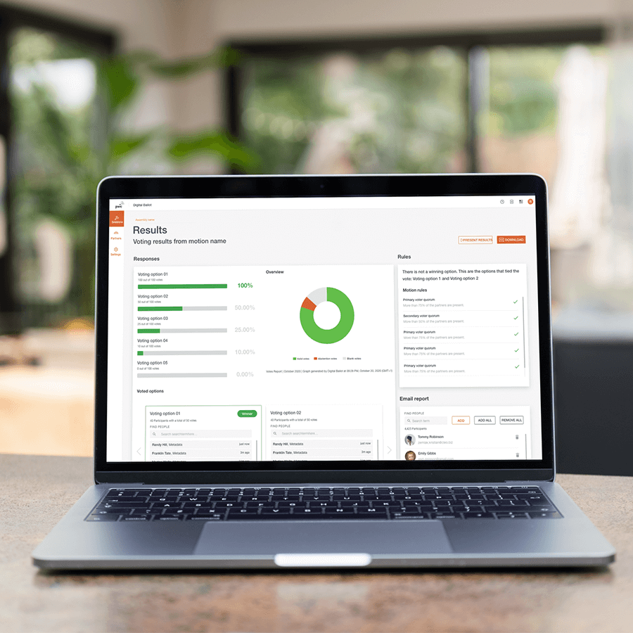 OutSystems Solution - Digital Ballot