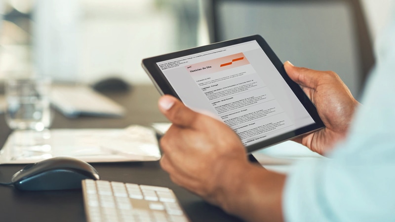 Serviço “Notícias do Dia” da PwC